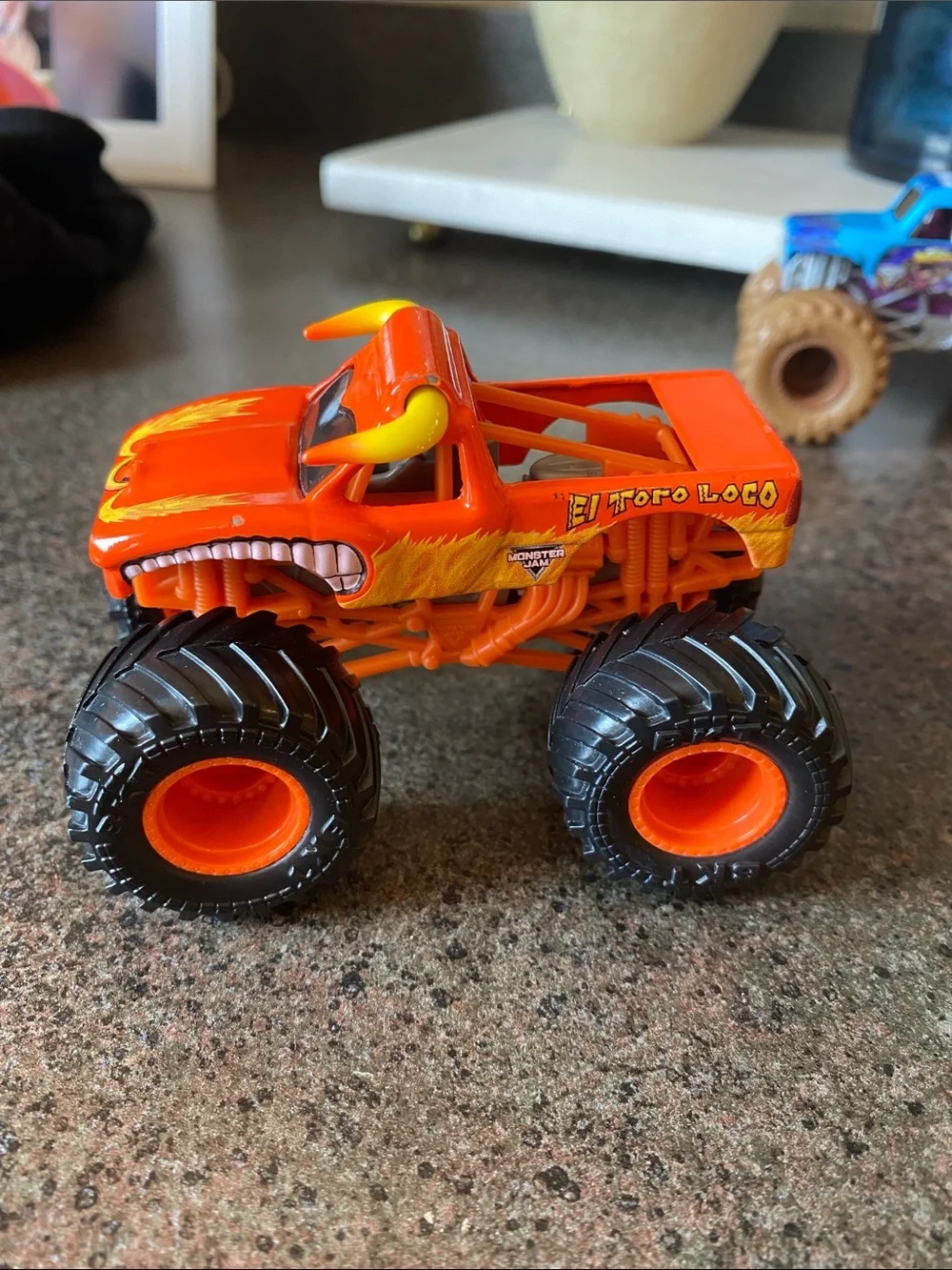 Monster Truck Toy Bundle - Monster Jam set of 4 (1:64 scale)
